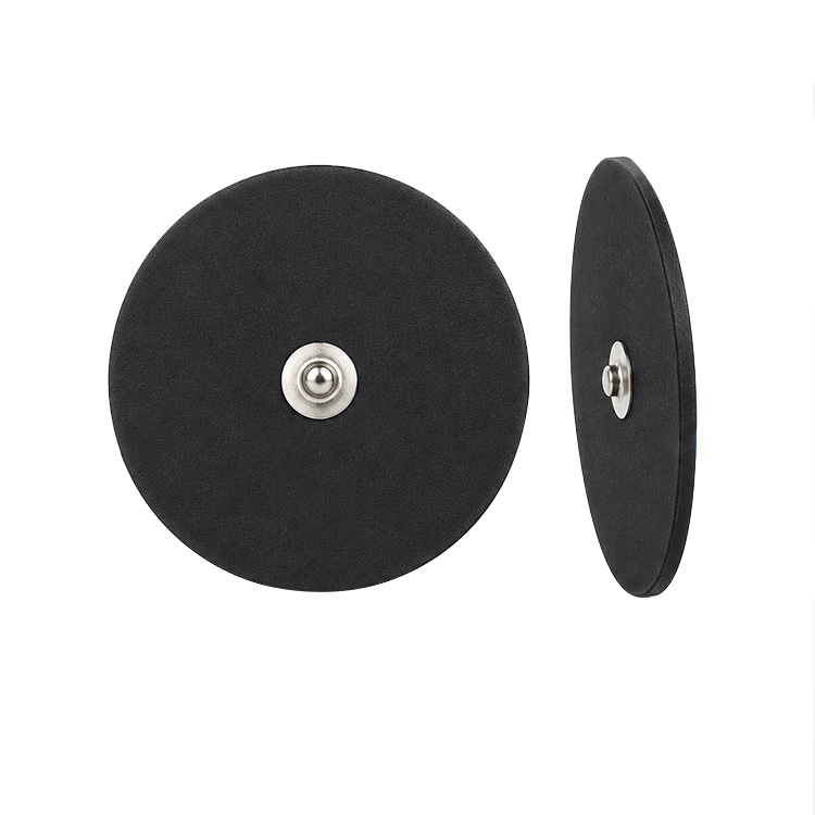 Snap ECG Silicone Electrode Pad 60mm For TENS EMS Therapy