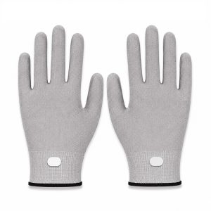 Silver Fiber Conductive Fabric Glove Electrode For TENS/EMS Therapy