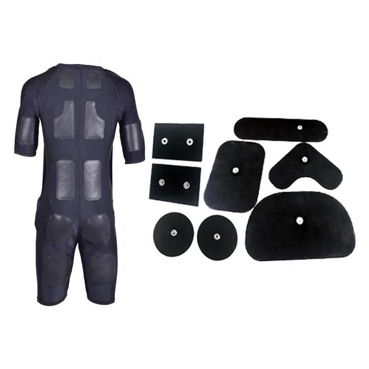 Snap Button Conductive Silicone Electrode Pads for EMS/TENS Therapy