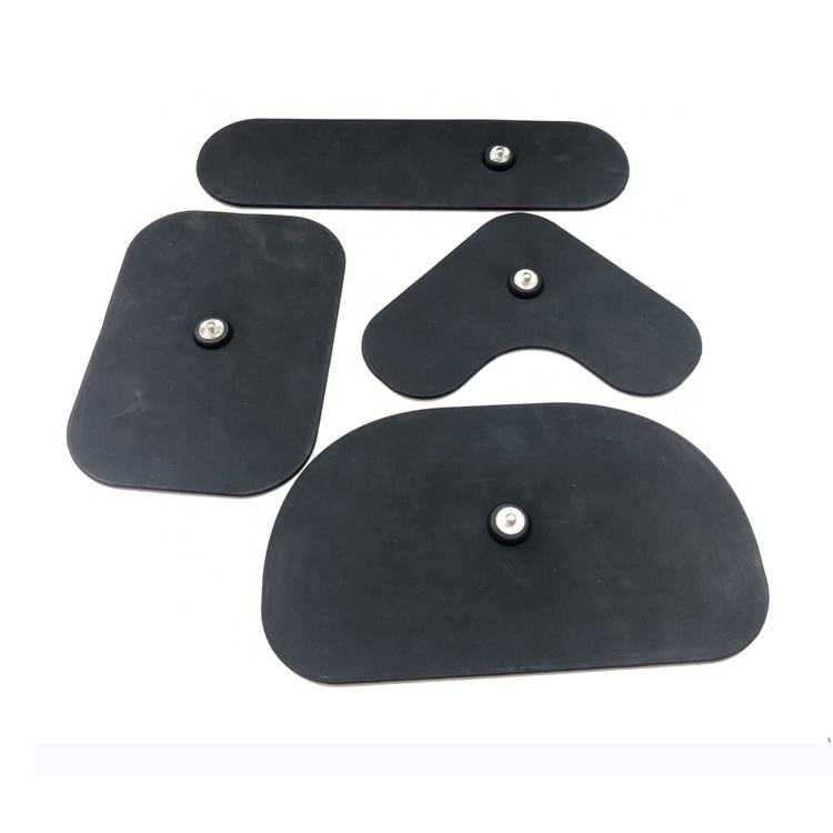 Snap Button Conductive Silicone Electrode Pads for EMS/TENS Therapy - Image 5